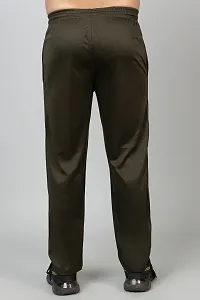 Men  Women Printed Olive Track Pants-thumb2