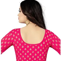 Nilkanth Enterprise Women Readymade Blouse Cotton Lycra Stretchable Blouse-thumb2