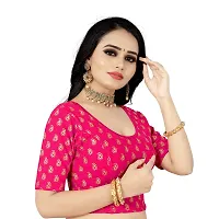 Nilkanth Enterprise Women Readymade Blouse Cotton Lycra Stretchable Blouse-thumb1