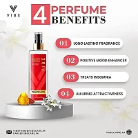 VIBE Perfume For Men  Woman - Eau De Parfum - Premium Long Lasting Fragrance Spray -With Amber  White Musk (100 Ml, pACK OF 2)-thumb3