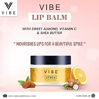 VIBE Natural Lip Balm for Women  Men (8g)  Face Scrub for Face Blackheads Remove  Rejuvenate Skin (50gm) Jumbo Pack-thumb3