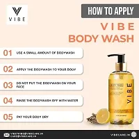 Vibe Long Lasting Hydration Natural Body Wash with Liquor Ice, Sea Salt  Aqua Citrus Body Cleanser for Men  Women | Paraben Free, Sulphate Free | Wedding, New Year Collection (300ml)-thumb2