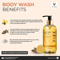 Vibe Long Lasting Hydration Natural Body Wash with Liquor Ice, Sea Salt  Aqua Citrus Body Cleanser for Men  Women | Paraben Free, Sulphate Free | Wedding, New Year Collection (300ml)-thumb1