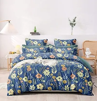 108*108 Inch King Size Bedsheets With 2 Pillow Covers