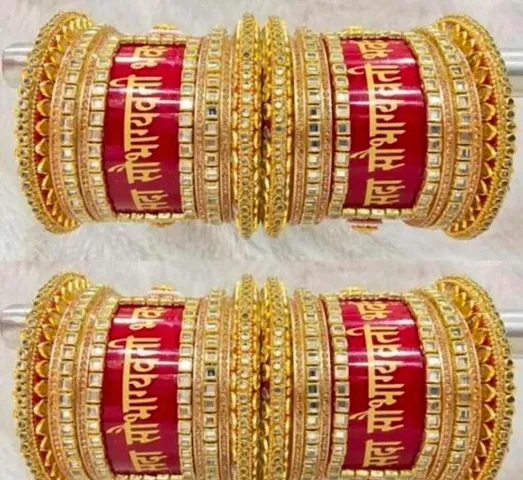 Designer Partywear Plastic Bangle Sets