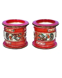 Fancy Plastic Bangles Set For Women-thumb1