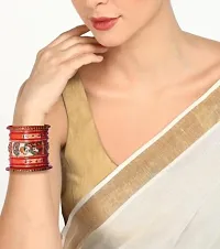 Fancy Plastic Bangles Set For Women-thumb2