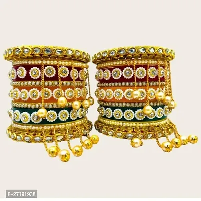 Elegant Brass Bangles Set For Women