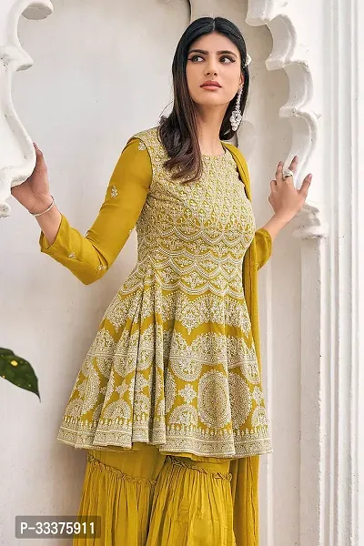 Stylish Kurta, Bottom and Dupatta set for Women-thumb3