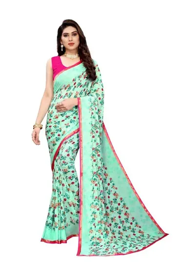 Stylish Saree with Blouse piece For Women