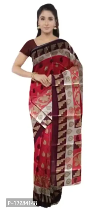 Elegant Bhagalpuri Silk Saree