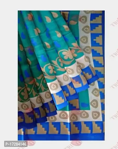 Elegant Bhagalpuri Silk Saree-thumb3