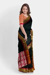 Classic Poly Silk Saree with Blouse Piece for Women-thumb1