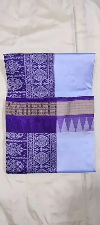 Beautiful Poly Silk Jacquard Saree With Blouse Piece For Women