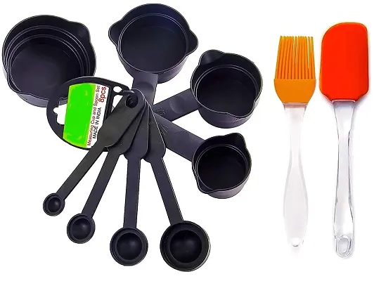 8PCS Measuring Cups Spoons Set For Baking Cake Pastry Cooking