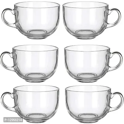 Glass Tea Cup(Set of 6)-thumb0