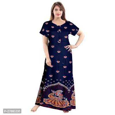 Comfortable Multicoloured Printed Nighty For Women Pack Of 2-thumb4