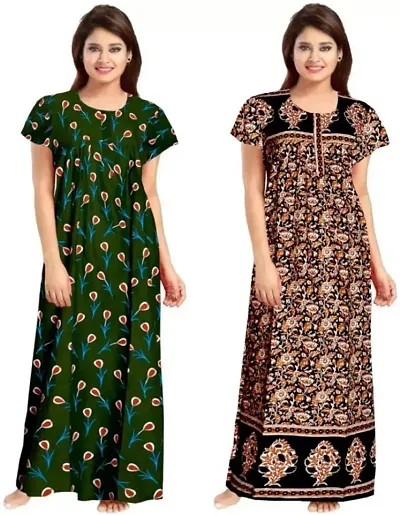 Elegant Nighty For Women Pack Of 2