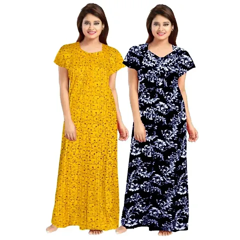 Fancy Nighty For Women Pack Of 2