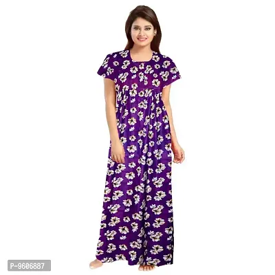 Fancy Cotton Nighty for Women