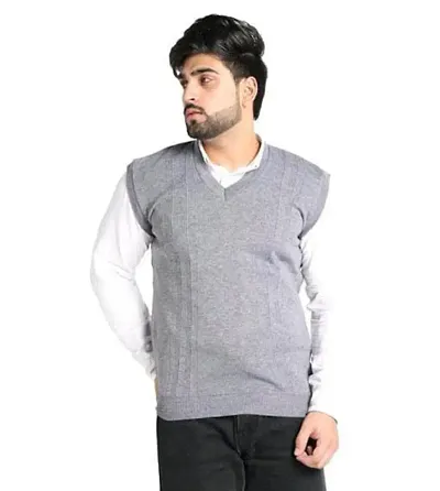 Trendy Woolen Solid Sweater