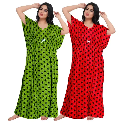 Elegant Nighty For Women Pack Of 2