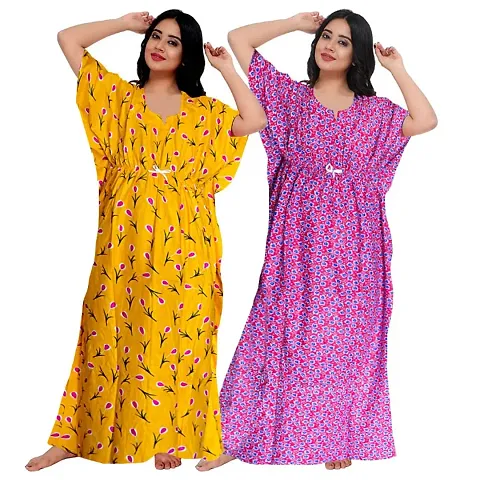 Elegant Nighty For Women Pack Of 2