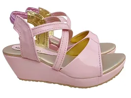 New Latest Kids Pink Plwedges Heel Sandal For Girls - pink, 11 |nl-pl_P|-thumb1