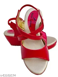 New Latest Kids Pink Plwedges Heel Sandal For Girls - pink, 11 |nl-pl_P|-thumb1