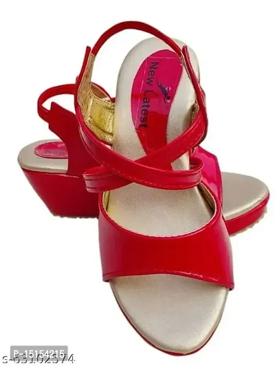 New Latest Kids Pink Plwedges Heel Sandal For Girls - pink, 11 |nl-pl_P|-thumb2