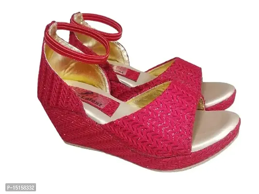 New Latest Kids Pink (Zn2F) Wedges Heel Sandal For Girls - pink, 11 |nl-zn2f_P|-thumb4