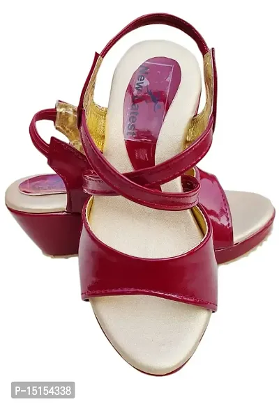 New Latest Kids Pink Plwedges Heel Sandal For Girls - pink, 11 |nl-pl_P|-thumb2