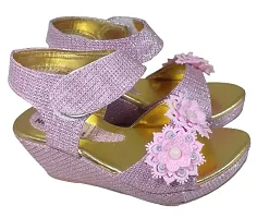 New Latest Kids Pink (Zn2F) Wedges Heel Sandal For Girls - pink, 11 |nl-zn2f_P|-thumb3