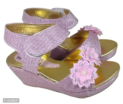 New Latest Kids Pink (Zn2F) Wedges Heel Sandal For Girls - pink, 11 |nl-zn2f_P|-thumb4