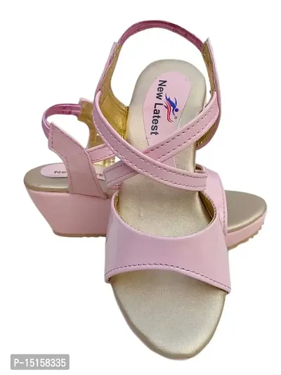 New Latest Kids Pink Plwedges Heel Sandal For Girls - pink, 11 |nl-pl_P|-thumb0