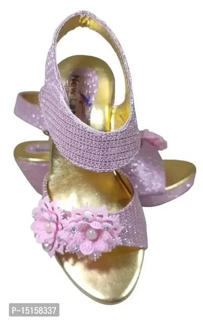 New Latest Kids Pink (Zn2F) Wedges Heel Sandal For Girls - pink, 11 |nl-zn2f_P|-thumb3