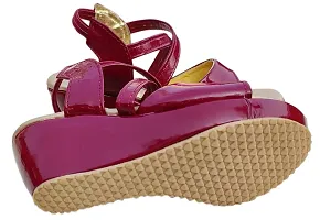 New Latest Kids Pink Plwedges Heel Sandal For Girls - pink, 11 |nl-pl_P|-thumb2