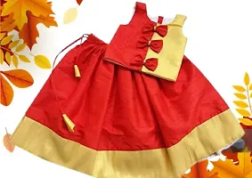 Stylish Red Silk Lehenga Cholis For Girls-thumb1