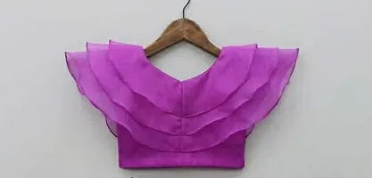 Stylish Purple Silk Lehenga Cholis For Girls-thumb1