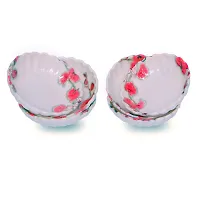 Melamine Crockery Lotus Bowl( Set of 6 Pcs, 200 ml Each)-thumb2