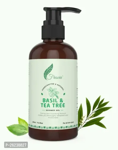 Basil And Tea Tree Shower Gel - 200Ml