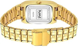 HMT-DX Original Gold Plated Day  Date Functioning Watch for Boys Analog Watch - for Men-thumb2