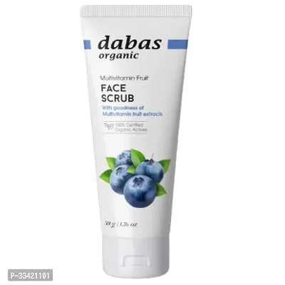 Dabas Organic Multivitamin Exfoliating Face Scrub 50 Gm