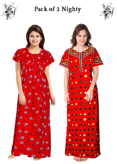 Comfortable Nighty For Women Pack of 2