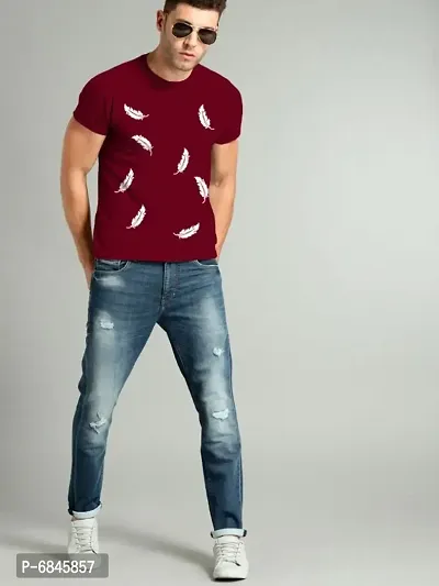 Party wear cotton CASUAL T-Shirt  for man.