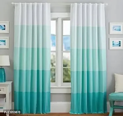 TLF Eyelet Printd Polycotton Curtain for Door-thumb0