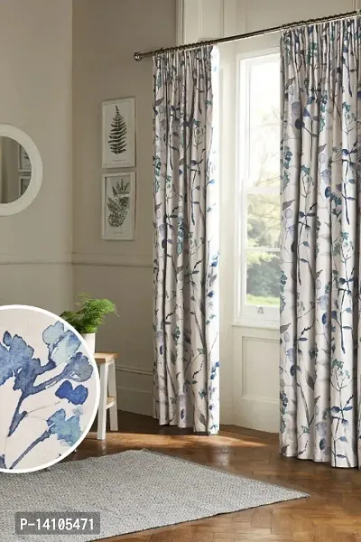 TLF Eyelet Printd Polycotton Curtain for Door