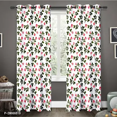 Cotton curtain Polyester Light Filtering Printed Curtain for Home, Office, Kids Room