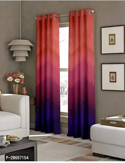 Cotton curtain Polyester Light Filtering Printed Curtain for Home, Office, Kids Room