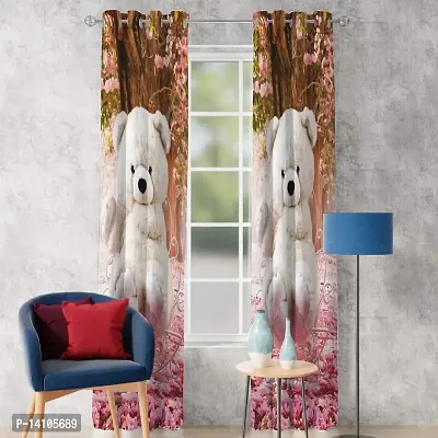 TLF Eyelet Printd Polycotton Curtain for Door